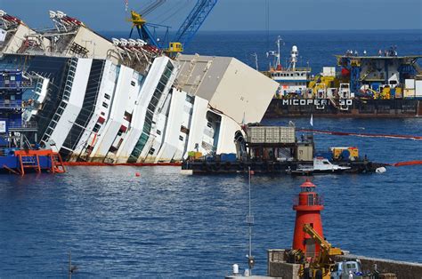 Costa Concordia Salvage Costa Concordia Is Successfully Salvaged In