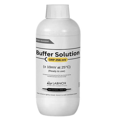 Labnox® Orp Buffer Solution orp 256 mv | Orp Calibration Solution (500 ...