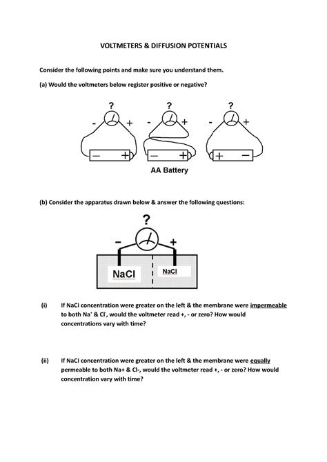 Image result for Diffusion Potentials