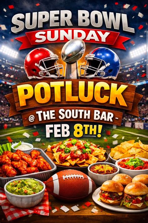 Super Bowl Potluck, Silver Valley, Sioux Falls, 8 February 2026 | AllEvents