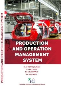 PRODUCTION AND OPERATION MANAGEMENT SYSTEM: Buy PRODUCTION AND ...