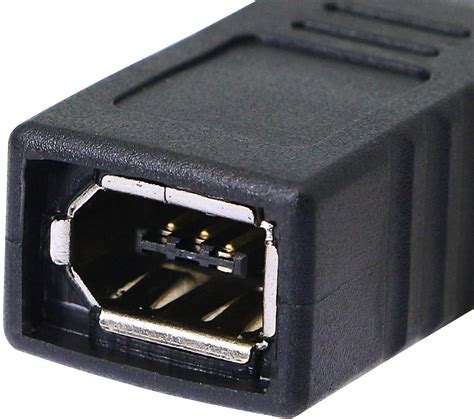 IEEE 1394 6PIN Hembra a Macho Convertidor Firewire 9PIN Adaptador de ...