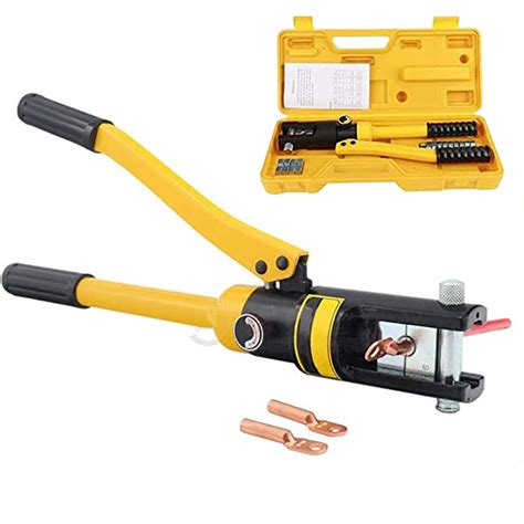 Buy YNIXK Hydraulic Crimper, Hydraulic Crimping Tool, Hydraulic Cable ...