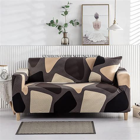 House of Quirk Universal Triple Seater Sofa Cover Big Elasticity Cover ...