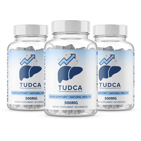 3 Pack Tudca Liver Support Supplement Tudca 500mg 180 Servings | Desertcart Morocco