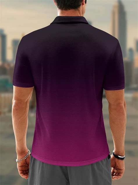 Hardaddy Moisture-wicking Golf Polo Gradient Color | hardaddy