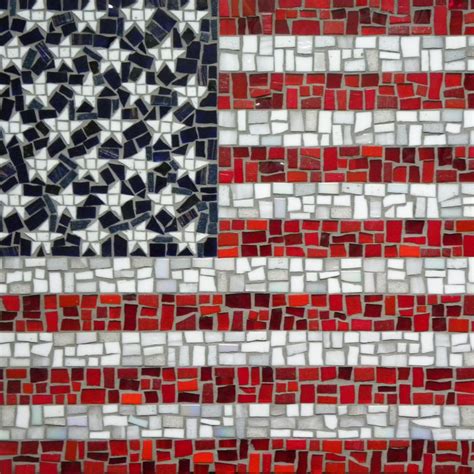 Symbol of America Mosaic 的图像结果