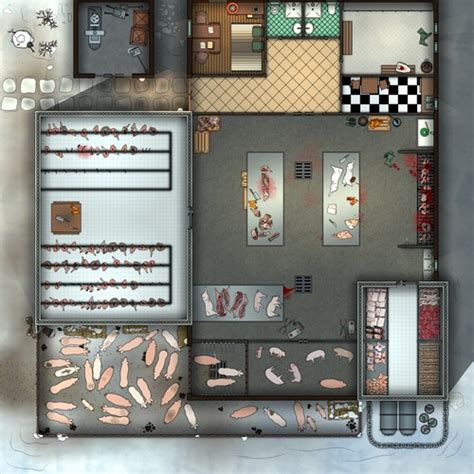 Slaughterhouse Map | Cthulhu Architect