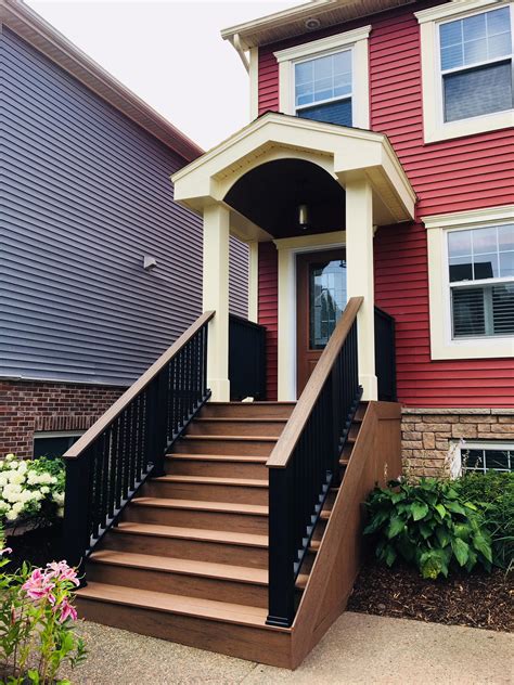Composite Decking Front Porch, Dartmouth | Archadeck of Nova Scotia
