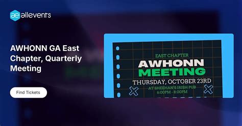 AWHONN GA East Chapter, Quarterly Meeting, Sheehan's Irish Pub, Augusta ...