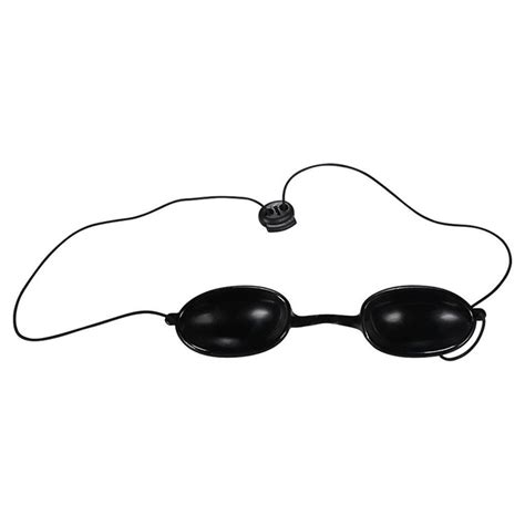 Eyeshields Flexible Tanning Bed Goggles Eye Protection Black Eyeshield ...