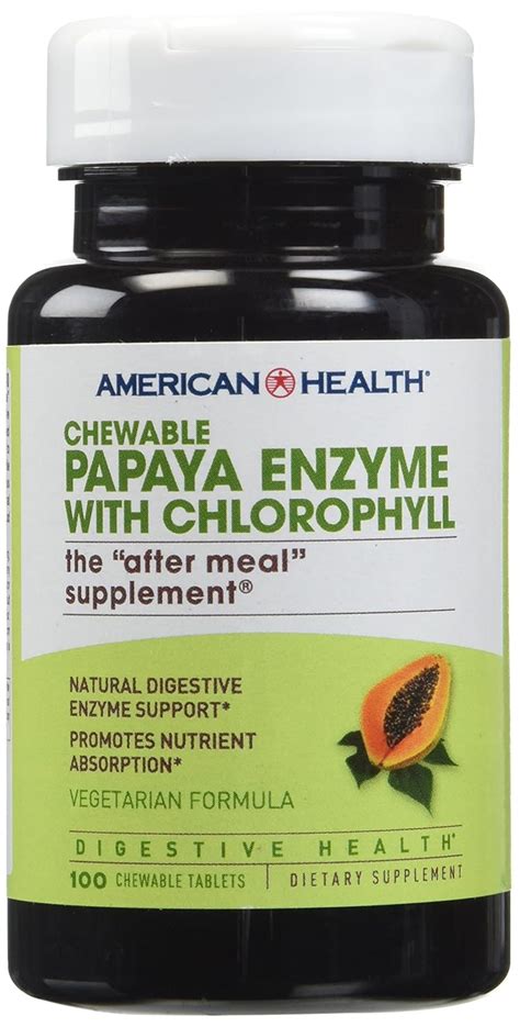 Buy Papaya Enzyme w/Chlorophyll Chewable Tablets Online at Lowest Price ...