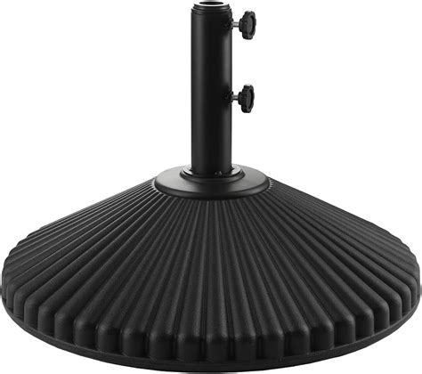 Amazon.com : MONDAWE 100LB Patio Umbrella Base 23in Round Heavy Duty ...