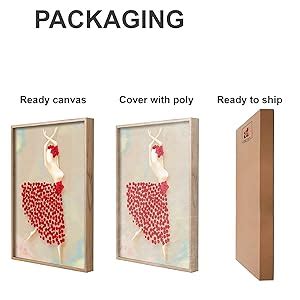 Painting Mantra Floral Theme Set of 2 Framed Canvas Painting Art Print ...