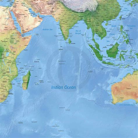 Map Of Indian Ocean