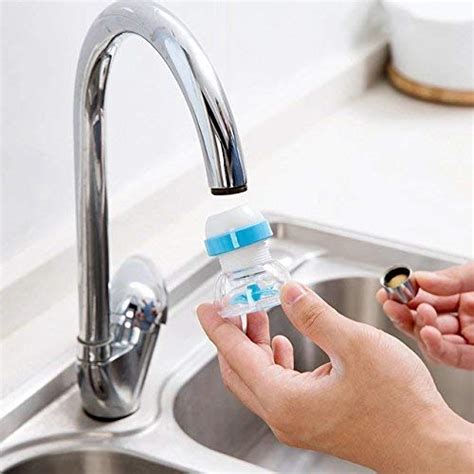 GLIVE (LABEL) Kitchen and Bathroom Tap Faucet Water Saving 360 Degree ...
