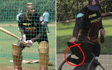 IPL 2022: [Watch] Andre Russell breaks chair with his powerful hit ...