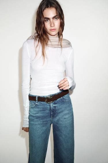 Women's Wide Leg Jeans | ZARA India