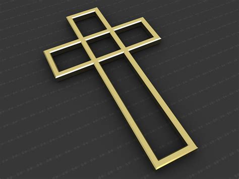 3D Cross Model - TurboSquid 1474575