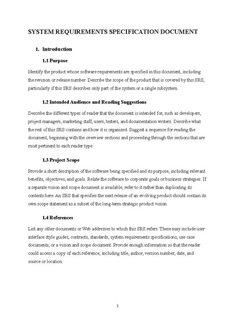 System Requirement Document 的图像结果