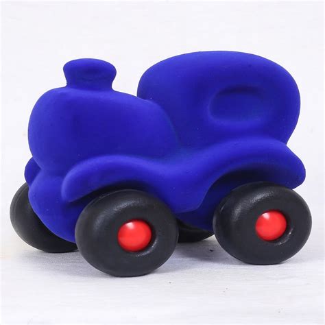 Rubbabu Choo Choo Train Large - Dark Blue | Buy Online at Toycra