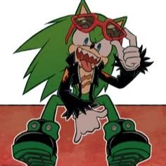 Scourge The Hedgehog Pfp by 8f.q