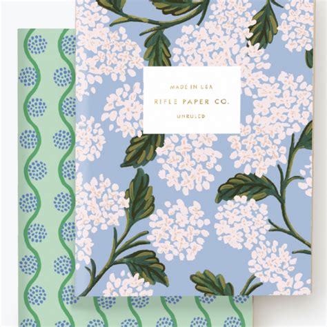 Hydrangea Pocket Notebook Set