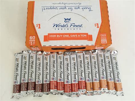 World’s Finest Chocolate Bocce Balls – 15 Bars Variety Pack – Gourmet ...