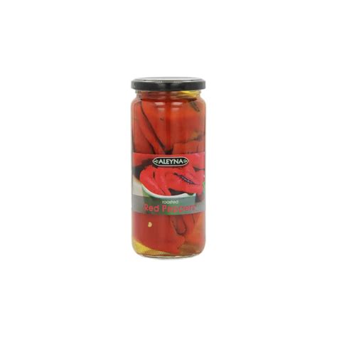 Aleyna Red Roasted Peppers 480g – Healthy Mediterranean-Style Peppers
