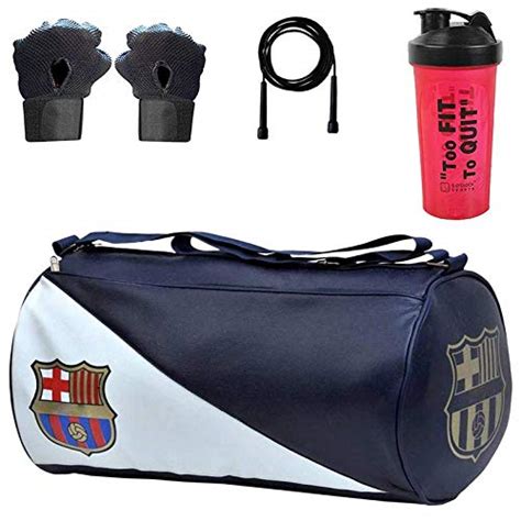 5 O' CLOCK SPORTS Gym Bag Combo Set Enclosed with Soft Leather Gym Bag ...