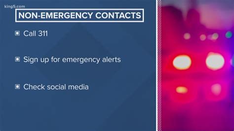 Call 311, not 911, during an earthquake non-emergency | king5.com