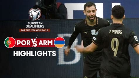 Watch Portugal vs Armenia - Highlights - 16 Nov 2025 video online on JioTV