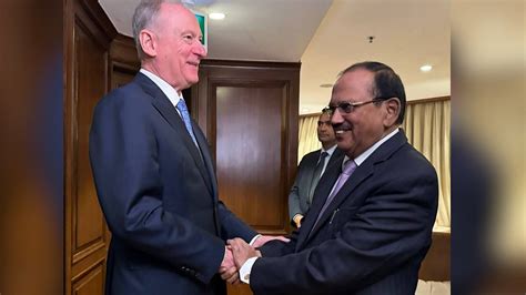 Top Russian Official Nikolay Patrushev Meets NSA Ajit Doval In New Delhi