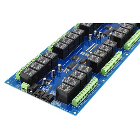 32-Channel General Purpose SPDT Relay Controller with I2C Interface at ...