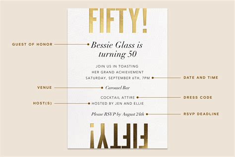 Funny 50th Birthday Invitation Templates 10 50th Birthday Party