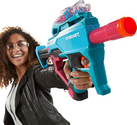 Nerf Pro Gelfire X MRBeast Electronic Motorized Full Auto Blaster ...