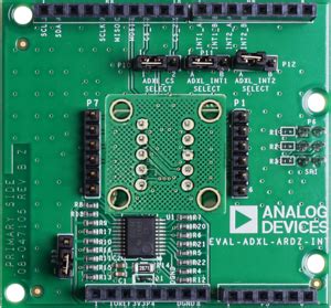 EVAL-ADXL372-ARDZ Shield [Analog Devices Wiki]