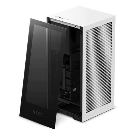 Nzxt H1 Version 2 Matte White | M-ITX Cabinet | Mdcomputers.in