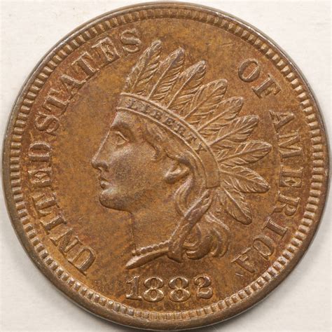1882 INDIAN HEAD CENTS