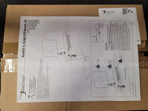 WorkFit LCD Mount | GovDeals