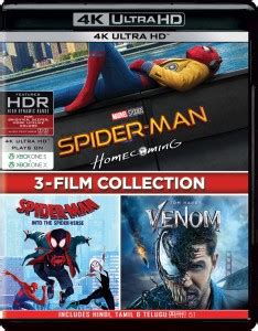 3-Movies Collection: Spider-Man: Homecoming + Spider-Man: Into the ...