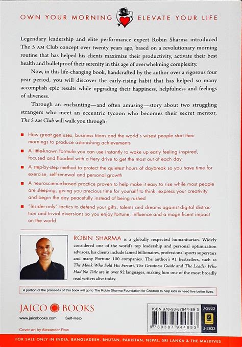 The 5 AM Club – Books and You