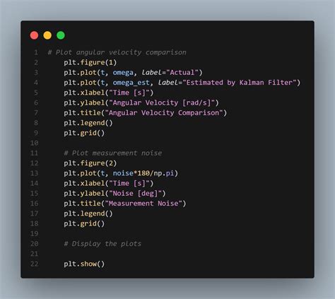 Kalman Filter Python 的图像结果