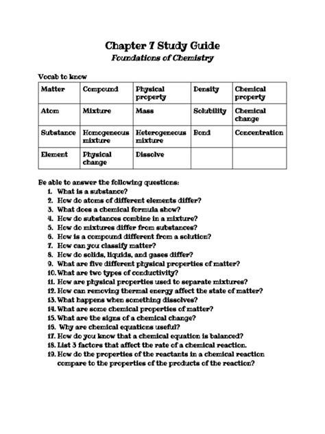 Image result for Chapter 7 Study Guide