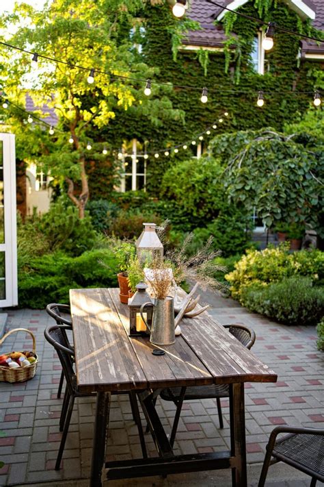 Image result for Outdoor String Light Installation