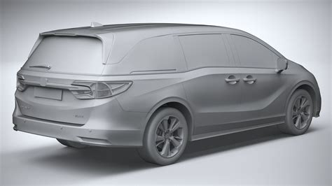 Honda Odyssey 2021 3D Model $129 - .3ds .c4d .fbx .lwo .ma .max .obj - Free3D