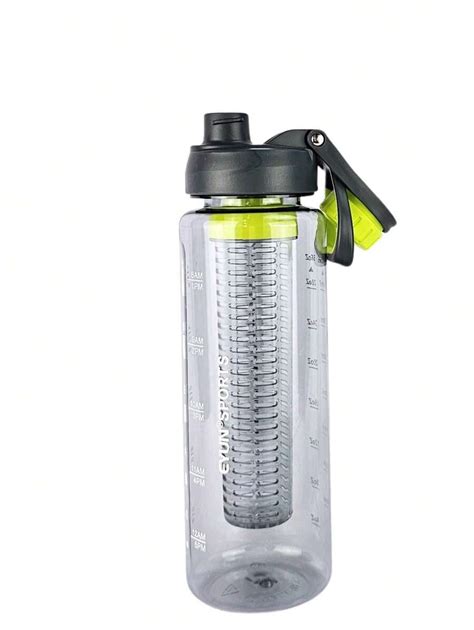 Garrafa Squeeze Plástica com Infusor 1000ml 1 litro Garrafa de Água ...