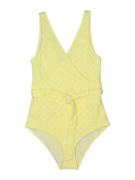 Lisa Marie Fernandez for Target Colored Yellow One Piece Swimsuit Size ...