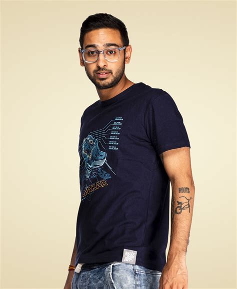 Wanderlooms Fastindian The Route T-Shirt | Bike Riding t-shirt