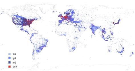 World Internet Coverage Map 的图像结果